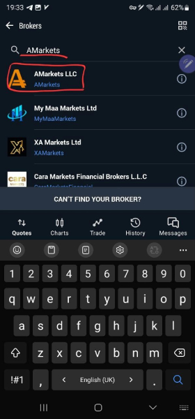 صفحه Open a demo account