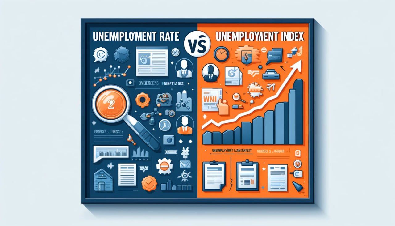 تفاوت بین نرخ بیکاری و شاخص ادعای بیکاری